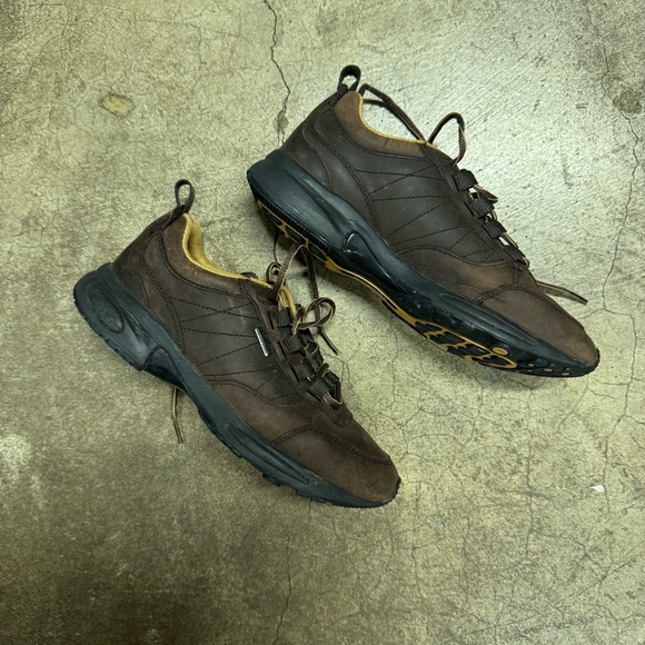 Rockport DMX Mens Size 7 Brown Waterproof Leather Hiking Trail Shoes - Picture 1 of 5